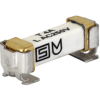 SCHURTER-3404.2411.11 Sicherungen Fuse Chip Slow Blow Acting 0.315A 250V SMD Solder Pad 11.3 X 4.2 X 4mm Ceramic Bag CSA/UL/VDE