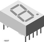Vishay-TDSG5160-MN LED-Anzeigen, segmentiert Display Segmented Module 1DIGIT 8LED Green CC 10-Pin DIP Module