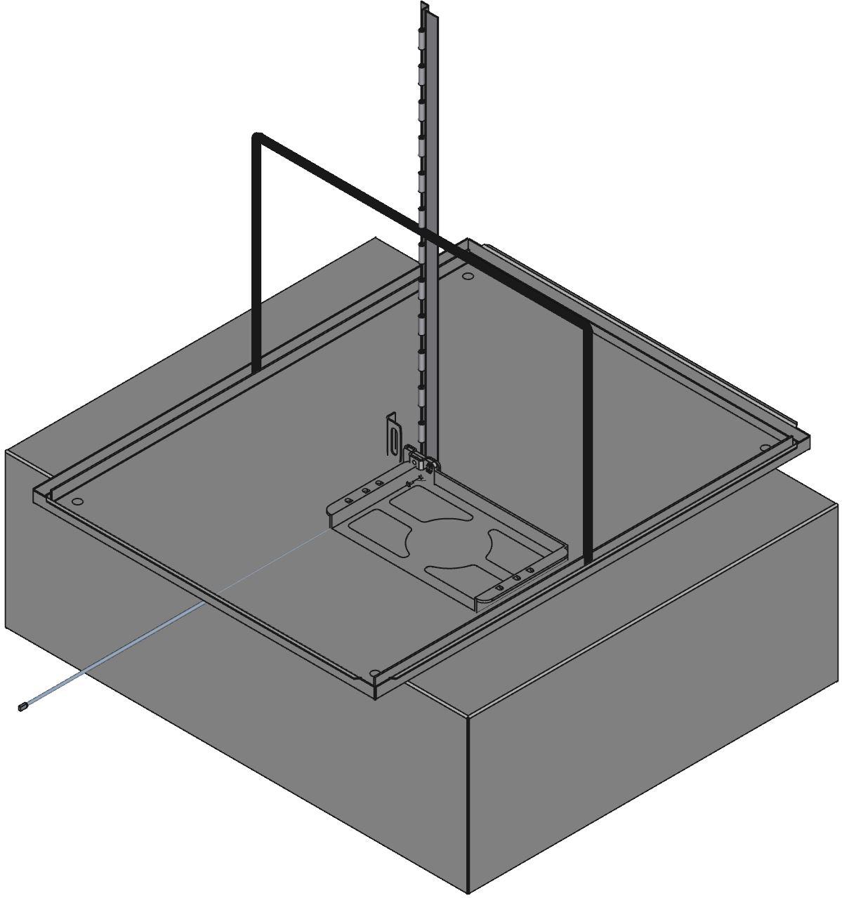 Hammond Manufacturing-1418N4K10 Boîtes, boîtiers et supports Gray Steel Wall Mount Type 4 Enclosure