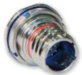 Glenair-805-004-07NF11-4PA Steckverbinder, rund Conn Circular PIN 4 POS Crimp ST Jam Nut 4 Terminal 1 Port