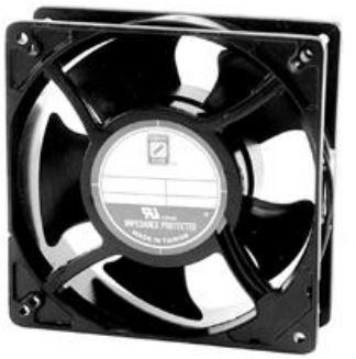 ORION FANS-OD127AP-24HTB Gebläse und Lüfter DC Fan Ball Bearing 24V 0.58A 3350RPM 140CFM 48dB Flange Mount