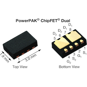 Vishay-SI5936DU-T1-GE3 MOSFETs Trans MOSFET N-CH 30V 6A 8-Pin PowerPAK ChipFET T/R