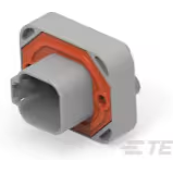TE Connectivity-DT15-6P Steckverbinder, rechteckig Conn Rectangular PIN 6 POS 1.45mm Solder ST Thru-Hole Automotive Box