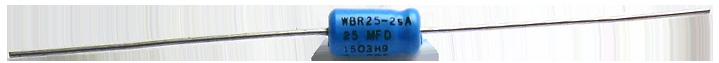 Illinois Capacitor-WBR1000-16A Kondensator, Aluminium Cap Aluminum Lytic 1000uF 16V -10% to 150% (10.16 X 33.53mm) Axial 0.53 Ohm 0.42A 2000h 85°C