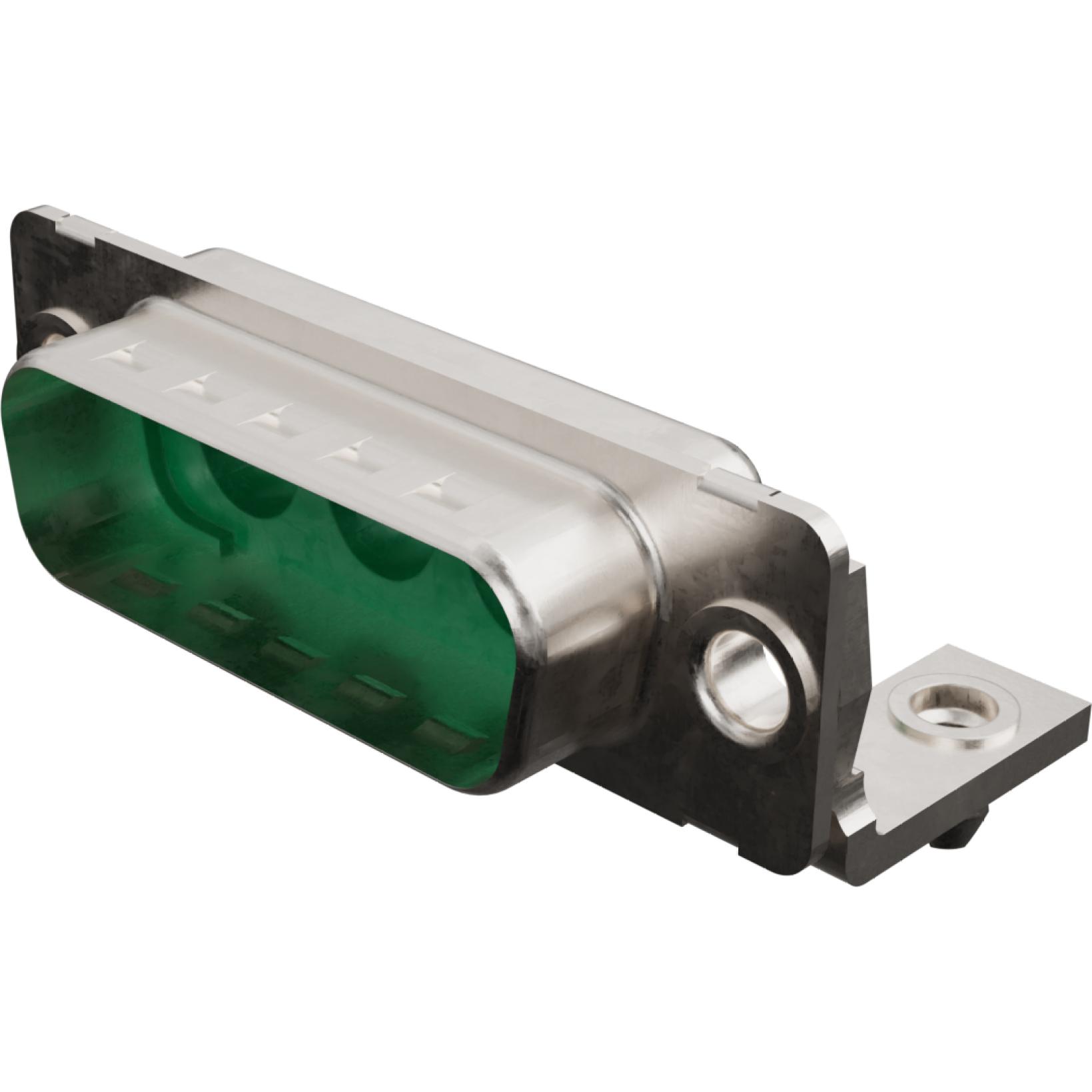 Molex-1731070272 Steckverbinder, D-Sub Conn Combo D-Sub M 3Cavity POS 6.86mm RA Thru-Hole 1 Port FCT Products Carton