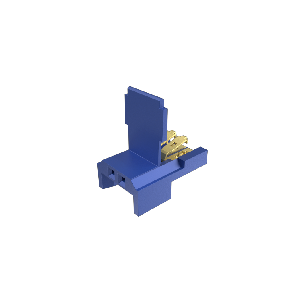 Amphenol Communications Solutions-67516-202LF Connettore FFC-FPC Clincher™ Flex Connectors, Receptacle Assembly, Single Row, 2 Positions, 2.54mm (.100in) Pitch