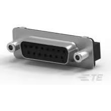 TE Connectivity-1-5747299-6 Steckverbinder, D-Sub Conn D-Sub SKT 15 POS 1.37mm Solder ST Thru-Hole 15 Terminal 1 Port Tube