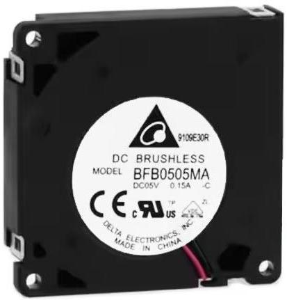 Delta Electronics-BFB0505MA-C Souffleurs et ventilateurs DC Blower Centrifugal Ball Bearing 5V 3.5V to 5.5V 2.894CFM 28dB 50 X 50 X 10.3mm