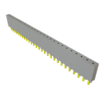 Conn Socket Strip SKT 27 POS 2mm Solder ST Top Entry Thru-Hole Tube