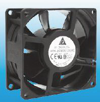 Delta Electronics-AFB0812EHE-F00 Souffleurs et ventilateurs DC Fan Axial Ball Bearing 12V 6V to 13.8V 85.55CFM 50.5dB 80 X 80 X 38mm