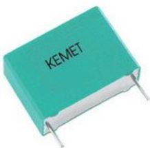 KEMET Corporation-R463I3100DQ01K Kondensator, Kunststofffilm Cap Film Suppression X2 0.1uF 630VDC/300VAC PP 10%( 18 X 6 X 12mm) Radial Plastic Rectangular Can 15mm 110°C Ammo