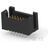 TE Connectivity-102692-1 Steckverbinderleisten und Leiterplattenbuchsen Conn Shrouded Header HDR 12 POS 2.54mm Solder ST Thru-Hole Tube