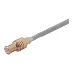 Conn MCX 0Hz to 6GHz 50Ohm Solder ST Cable Mount M Gold Over Nickel Single