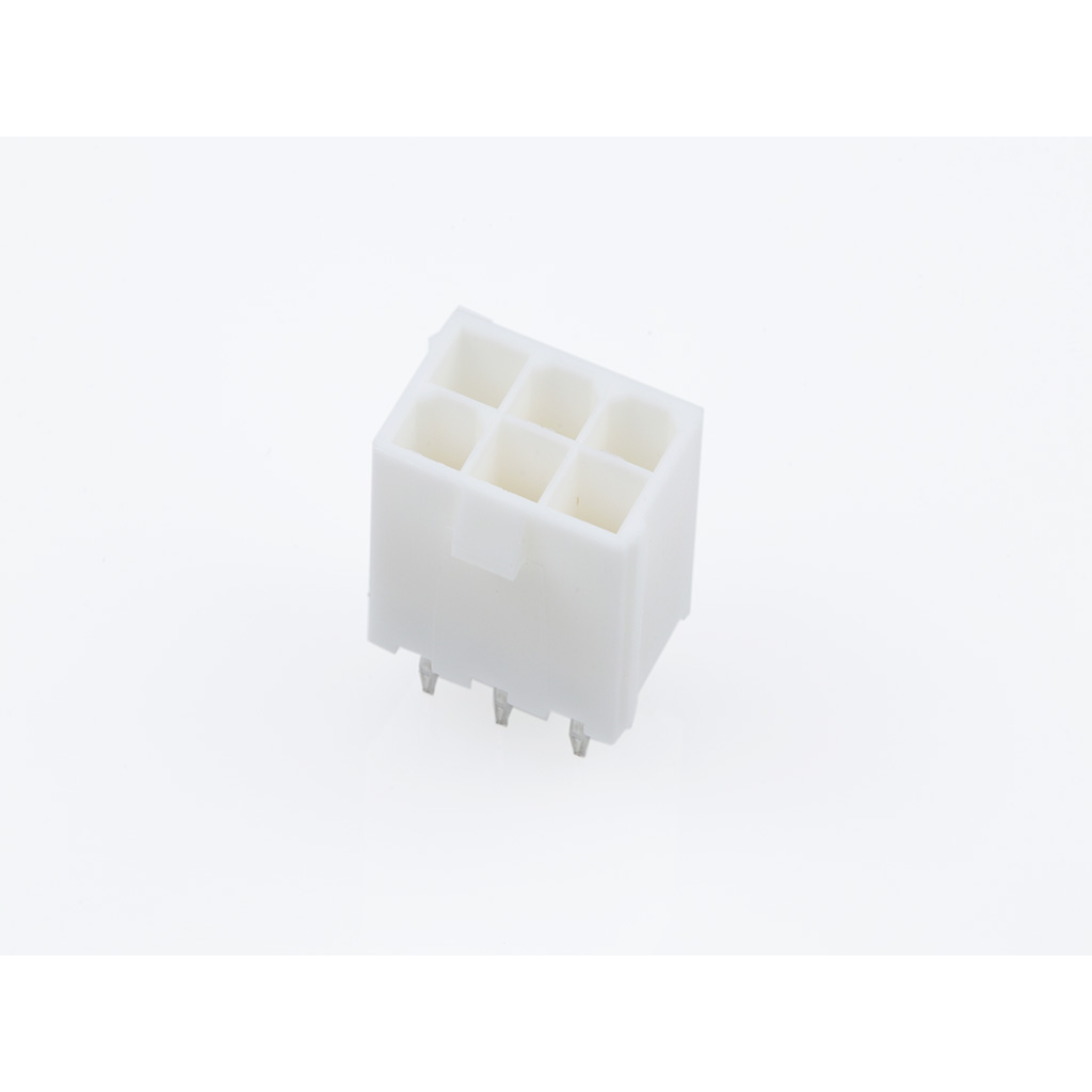 Molex-0039296068 Steckverbinderleisten und Leiterplattenbuchsen 0039296068 Molex Connector Header & PCB Receptacles Wire to Board HDR 6Power POS 4.2mm Solder Through-Hole - Arrow.com