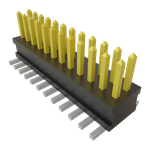 Conn Unshrouded Header HDR 24 POS 1.27mm Solder ST Top Entry SMD TIGER CLAW™ Tube