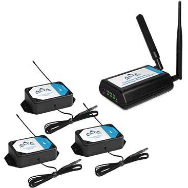 Monnit Corporation-MNK2-9-CG-CRF-ATT Sensor and Gateway Kits 3 Sensor Temperature Kit