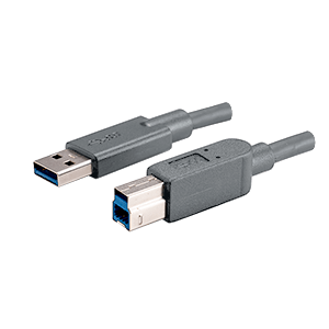 Same Sky (formerly CUI Devices)-CBL-UA3-UB3-10GP Cable Assembly USB Cable Assembly USB 1m USB 3.1 Type A to USB 3.1 Type B 9 to 9 POS M-M 28AWG