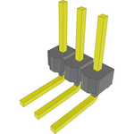 Conn Unshrouded Header HDR 3 POS 2.54mm Solder RA Side Entry Thru-Hole Bulk