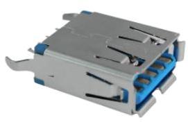 Stewart Connector-SS-52000-004 Connector USB Conn USB 3.0 Type A RCP 9 POS Solder ST Thru-Hole 1 Port