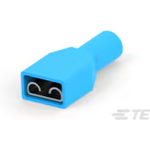 PIDG Quick Disconnect Terminal 14-17AWG Brass Blue F 22mm Tin Bag