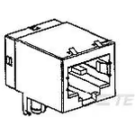 MJ,8POS,Right Angle,CAT5,SHLD,PC GND