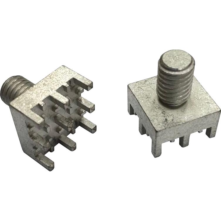 ADAM TECH-HCT-T-ET-M5-A-R Terminali connettore Power Tap Terminal Brass M 10mm Matte Tin Over Nickel