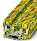 PHOENIX CONTACT-3211498 Steckverbinder, Klemmenblöcke Conn Ground Modular Terminal Block 3 POS Push-In Spring G DIN Rail/T DIN Rail