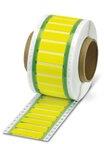 PHOENIX CONTACT-0803106 Wärmeschrumpfende Produkte Shrink sleeve, Roll, yellow, unlabeled, can be labeled with: THERMOMARK ROLL, THERMOMARK ROLL X1,THERMOMARK ROLLMASTER 300/600, THERMOMARK X1.2, perforated, Lettering field: 60 x 16 mm