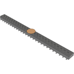 Conn Socket Strip SKT 54 POS 2mm Solder ST Top Entry SMD TIGER CLAW™ T/R