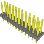 Conn Unshrouded Header HDR 24 POS 2.54mm Solder ST Top Entry Thru-Hole Bulk