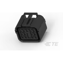 TE Connectivity-344263-1 Einzeladersteckverbinder, Gehäuse Conn Housing RCP 13 POS 4.8mm Crimp ST Cable Mount Black Bag Automotive