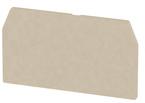 Weidmuller-1608830000 Steckverbinderzubehör Connector Accessories End Plate/Intermediate Plate Straight