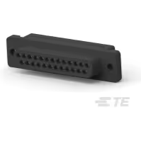 TE Connectivity-1658614-2 Steckverbinder, D-Sub Conn D-Sub SKT 25 POS 1.38mm IDT RA Cable Mount 25 Terminal 1 Port Tube