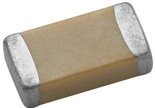 Vishay-CDR01BP101BKUM Kondensator, keramisch, mehrschichtig Cap Ceramic 100pF 100V BP 10% Pad SMD 0805 (1%FR) 125°C