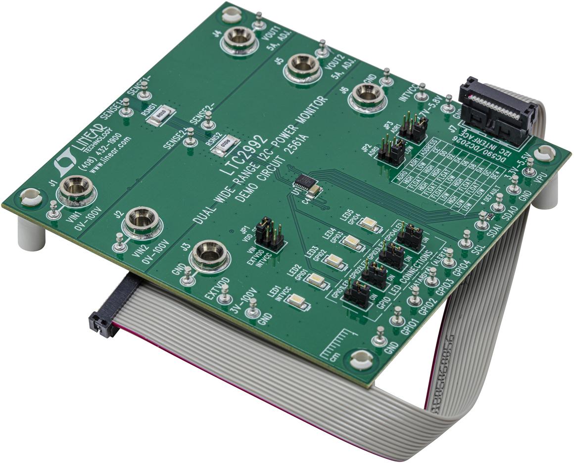 Analog Devices-DC2561A Kit e schede di sviluppo gestione della potenza LTC2992 Power Supply Controller and Monitor Demonstration Circuit