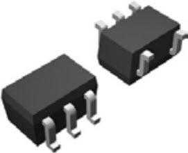 Nisshinbo Micro Devices Inc-RP117Q252D-TR-FE Linear Regulators LDO Regulator Neg -2.5V 0.1A 5-Pin SC-88A T/R