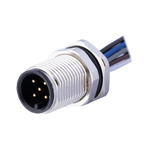 Same Sky (formerly CUI Devices)-CDM1219-12A-MW-F12-050-67 Conector circular M12 Male Circular Connector Jack