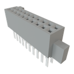 Conn Socket Strip SKT 20 POS 1.27mm Solder ST Top Entry Thru-Hole Tube
