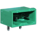 Conn Shrouded Header (4 Sides) M 2 POS 7.62mm Solder RA Side Entry Thru-Hole