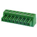 Eaton-EM355304 Blocchi terminali connettore Conn Pluggable Mini Terminal Blocks F 4 POS 3.81mm Screw RA Cable Mount 8A