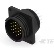 TE Connectivity-213782-4 Connettore circolare Conn Circular PIN 19 POS Solder ST Thru-Hole 19 Terminal 1 Port Tray