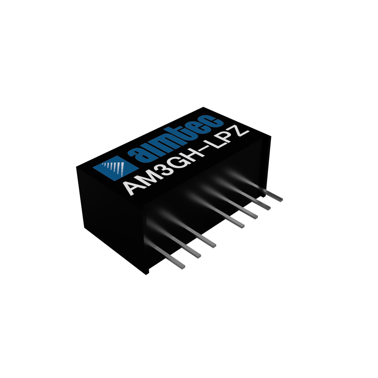 Aimtec-AM3GH-1212SH30LPZ DC/DC-Wandler und Spannungsreglermodul Module DC-DC 12VIN 1-OUT 12V 0.25A 3W 6-Pin SIP Module