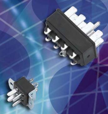 Cinch Connectivity Solutions-P-303H-CCT-L Connector Power Conn Power PL 3 POS Solder Lug ST 3 Terminal 1 Port