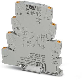 PHOENIX CONTACT-PLC-OPT- 24DC/ 48DC/500/W Halbleiterrelais Relay SSR 3mA 28.8V DC-IN 0.5A 48V DC-OUT 7-Pin