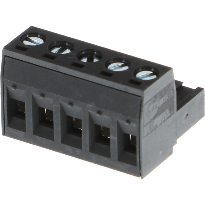 Molex-395300005 Connector Terminal Blocks Conn Eurostyle Block F 5 POS 5.08mm Screw RA Cable Mount 18A/Contact Eurostyle™