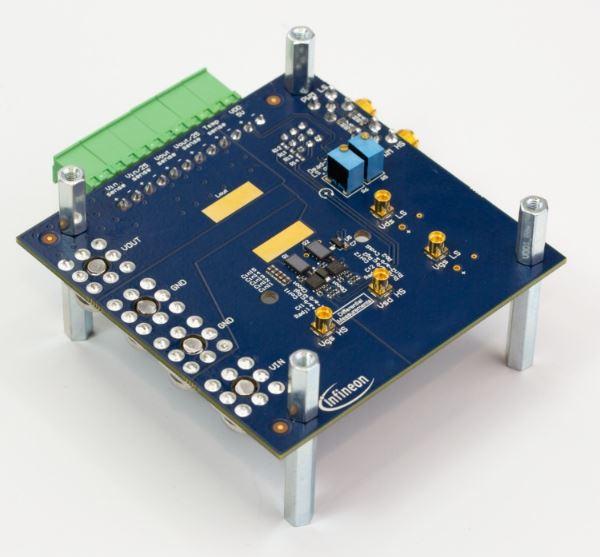 Infineon Technologies AG-EVAL7126G100VGANCTOBO1 Energiemanagement, Entwicklungsplatinen und -kits 1EDN7126G/IGC033S10S1 Gate and Power Driver 100V Output Evaluation Board
