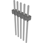 Conn Unshrouded Header HDR 5 POS 2.54mm Solder ST Top Entry Thru-Hole Bulk