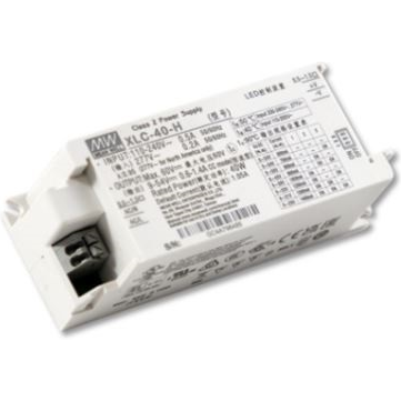 Mean Well Enterprises-XLC-40-H-DA2 Alimentation LED AC/DC LED Power Supply 40W Single 6-Pin