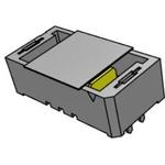 Conn Micro Terminal Strip HDR 4 POS 2mm Solder ST Top Entry SMD mPOWER® T/R