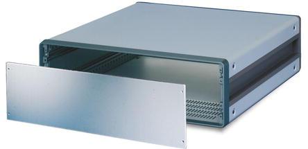 Schroff GmbH-30823036 null Rear Panel With Perforation, Ai, Anodised, Cut Edges Plain, 2 Mm Thick